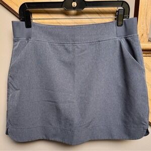 32 Degrees Cool‎ Womens Grey Stretch Skorts Medium Athleisure Pockets Activewear